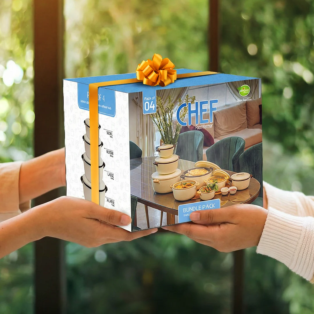 Chef Food Warmer Pack of 4 - Image 3