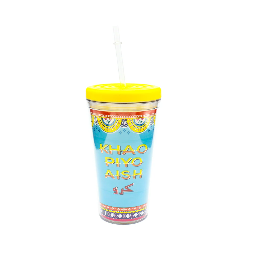 Coco Straw Tumbler - (500ml) - Image 5