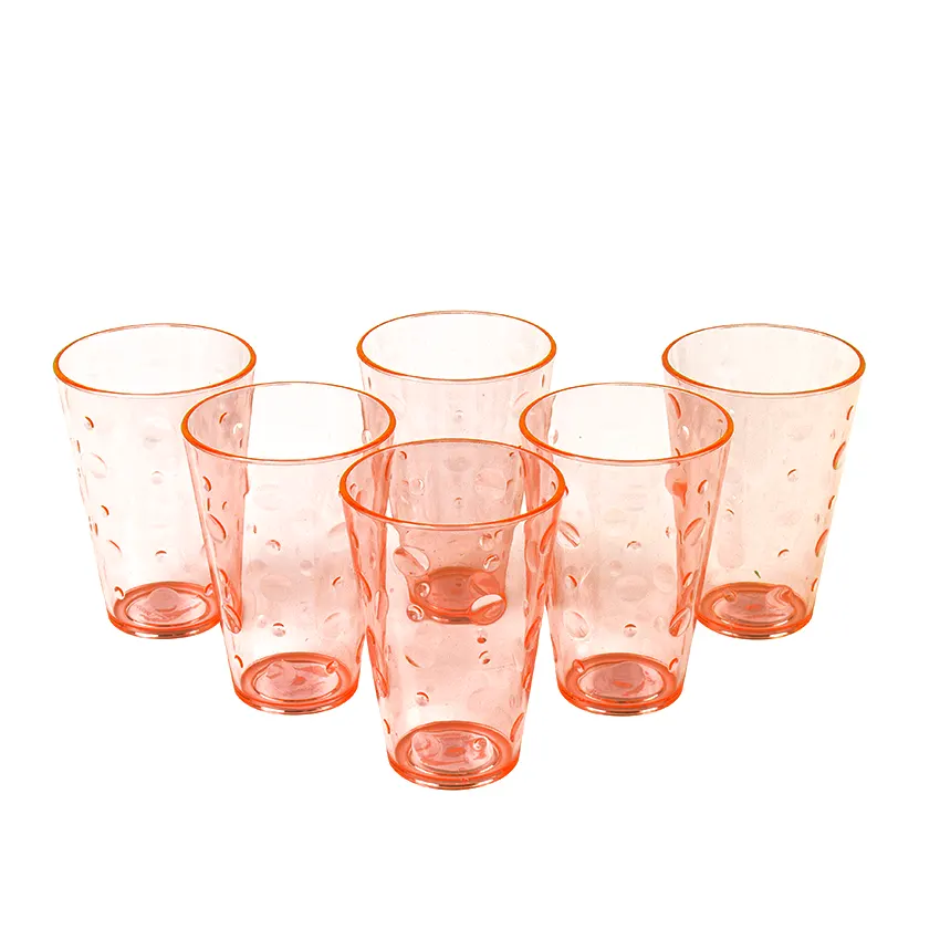 Party Acrylic Glass M-3 Pack of 6 - (250ml) - Image 2