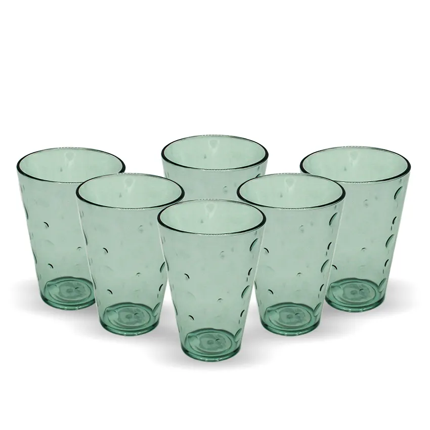 Party Acrylic Glass M-3 Pack of 6 - (250ml) - Image 8