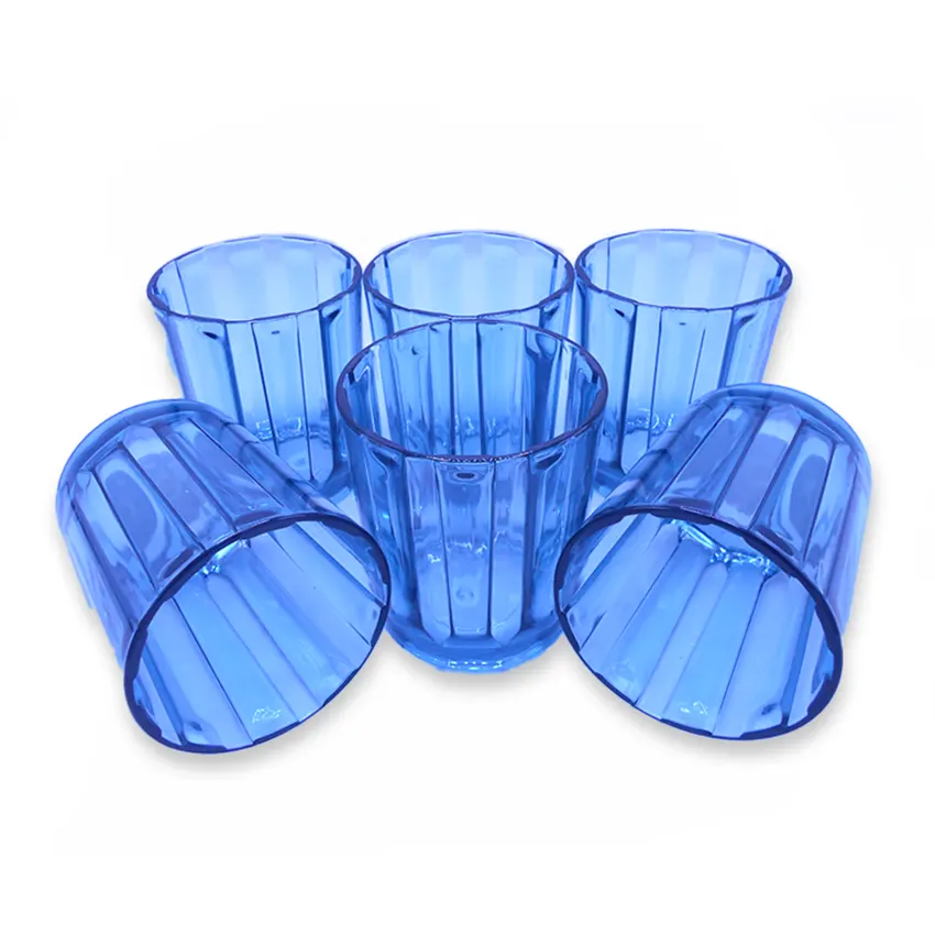 Party Acrylic Glass M-7 Pack of 6 - (250ml) - Image 3