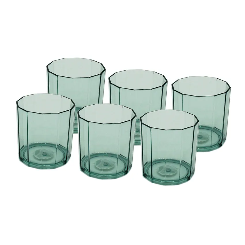 Party Acrylic Glass M-7 Pack of 6 - (250ml) - Image 5