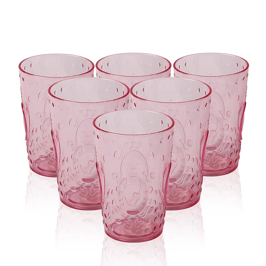 Party Acrylic Glass M-9 Pack of 6 - (250ml) - Image 2