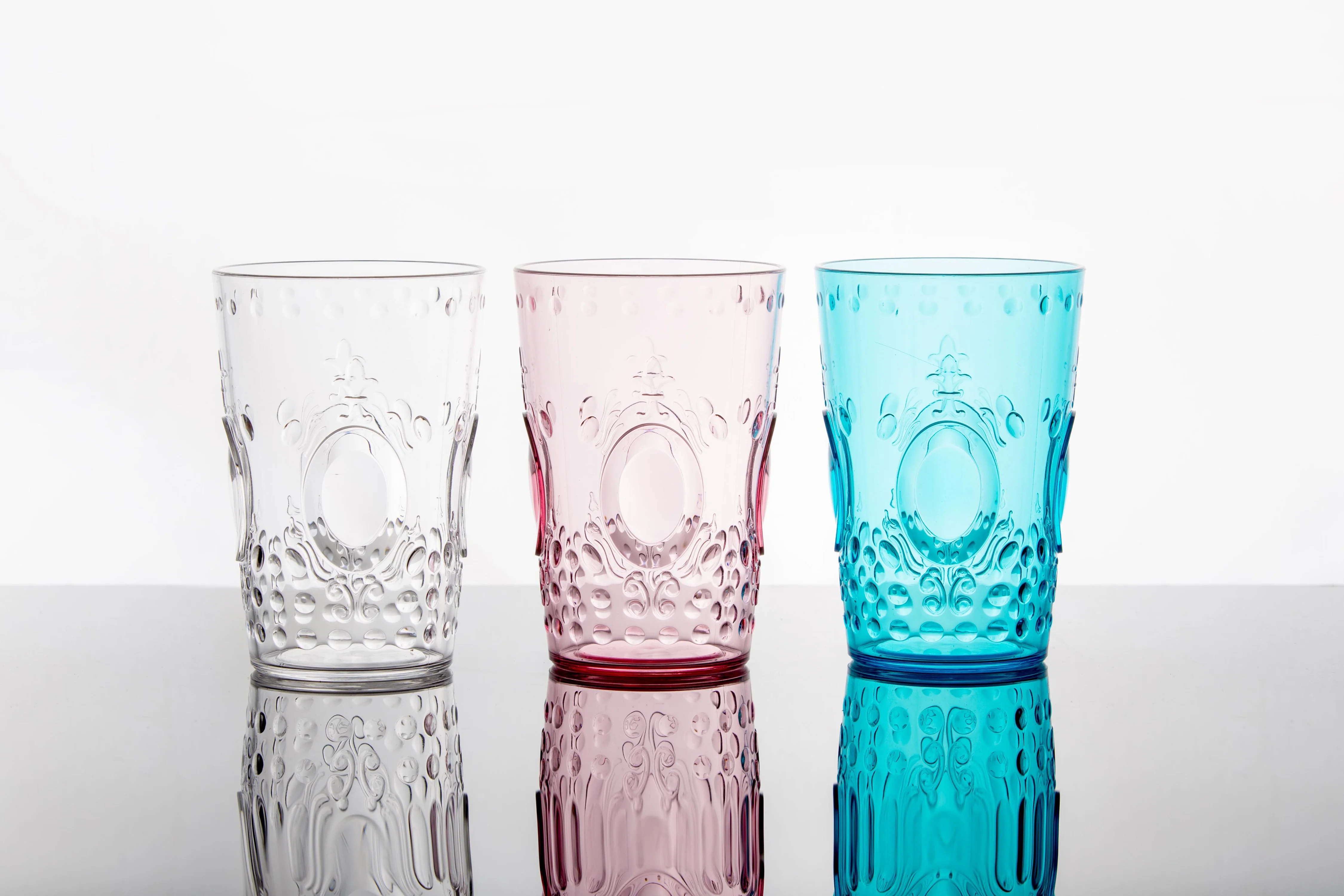 Party Acrylic Glass M-9 Pack of 6 - (250ml) - Image 6