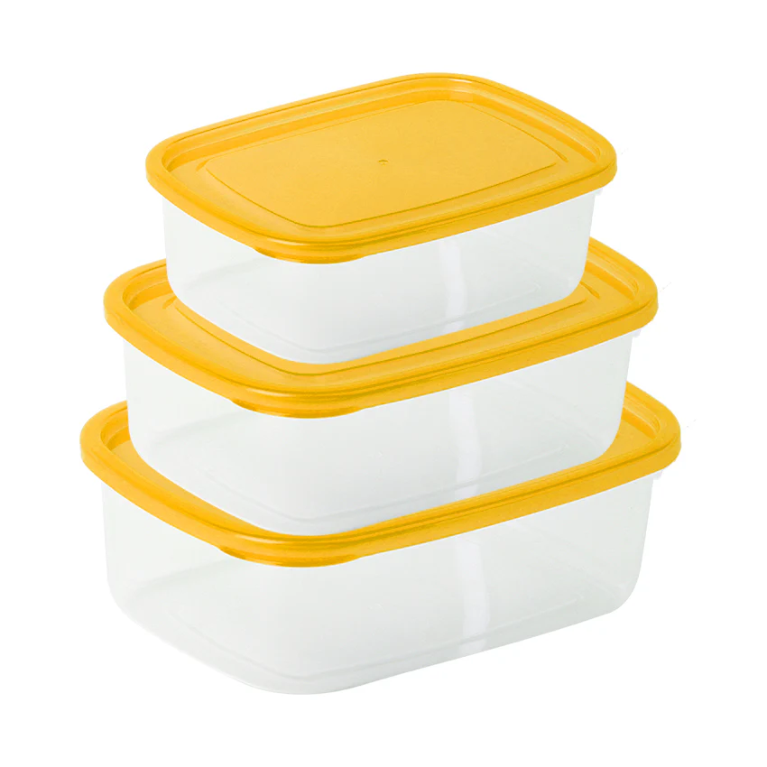 Crisper Food Container Pack of 3 - (S/M/L) - Image 5
