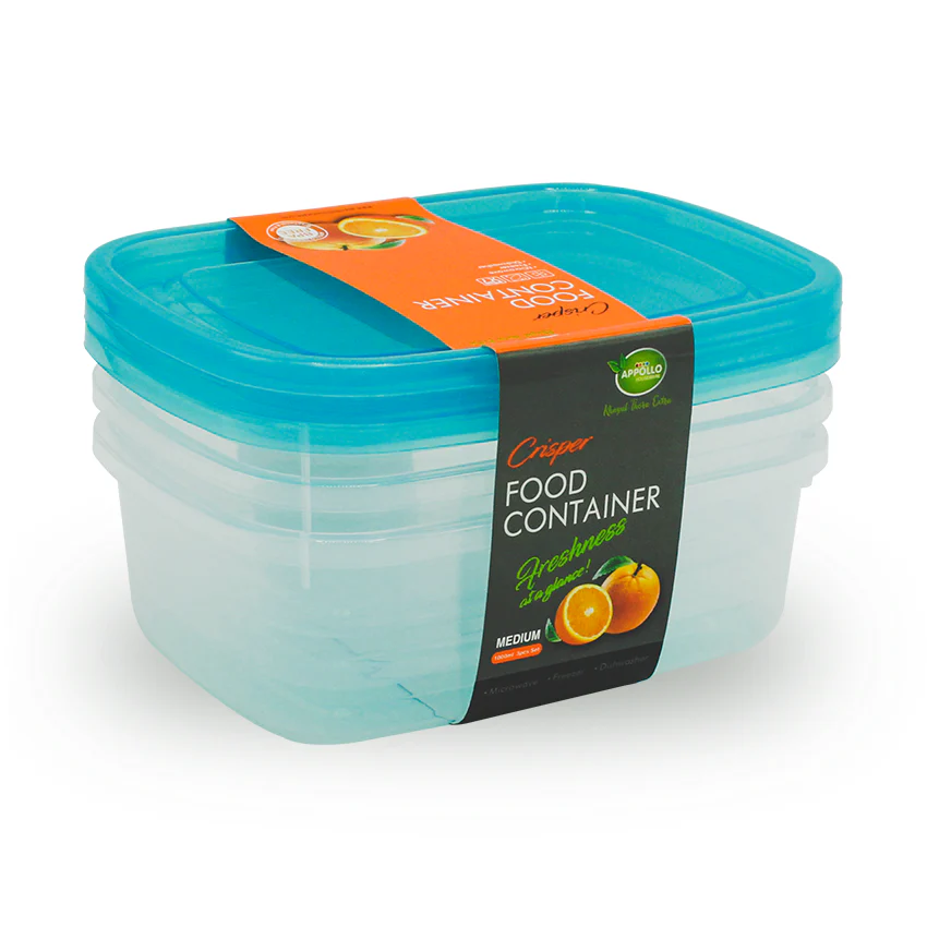 Crisper Food Container Medium - (1000ml) - Image 5