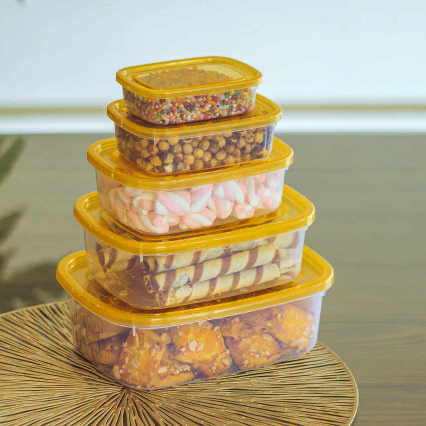 Crisper Food Container Pack of 5 - Image 6