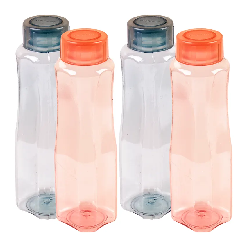 Double Summer Water Bottle M-1 Pack of 4 - (1000ml)