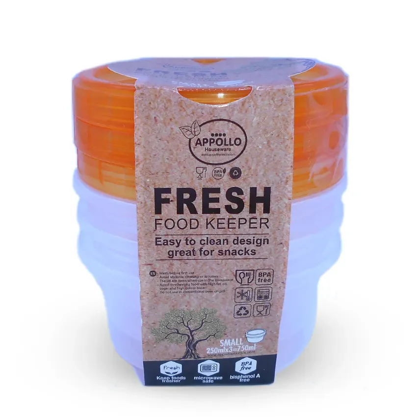 Fresh Food Container Pack of 6 Small - (250ml) - Image 5