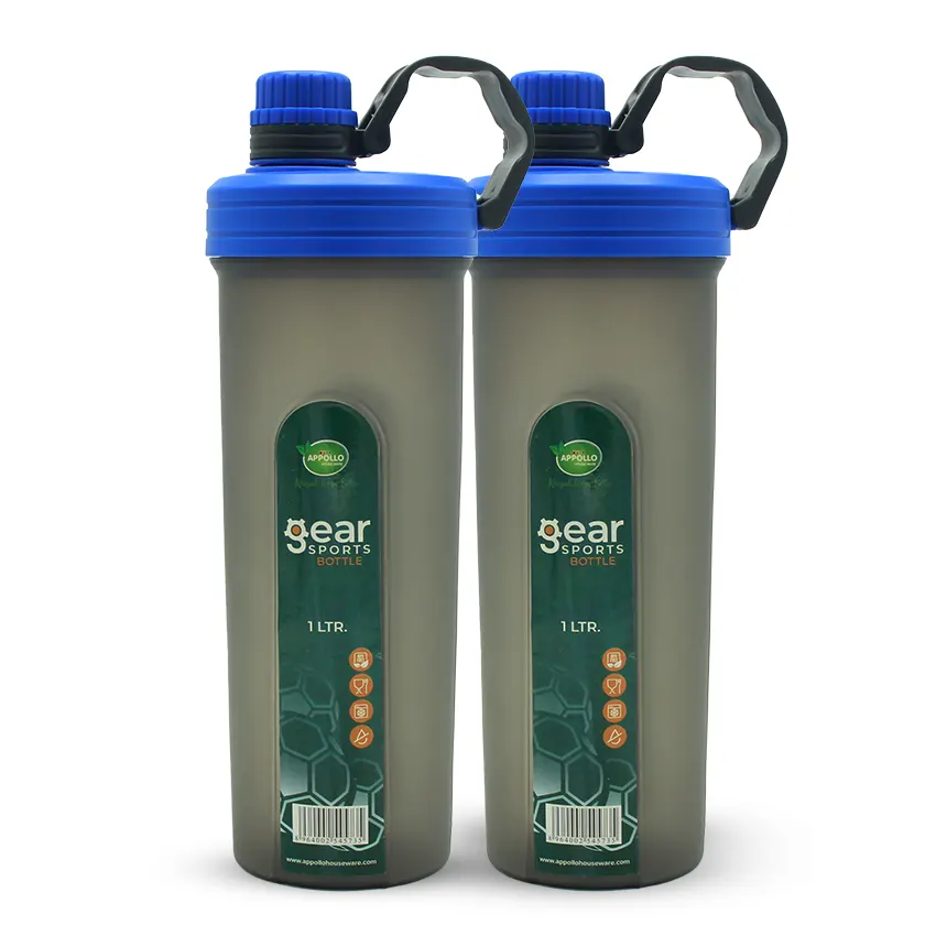 Gear Sports Water Bottle Large Pack of 2 - (1Ltr) - Image 2