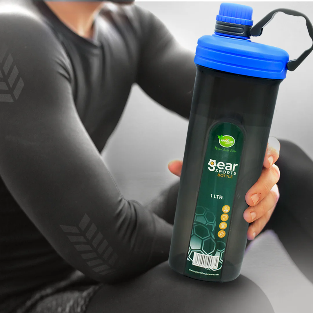 Gear Sports Water Bottle Large Pack of 2 - (1Ltr) - Image 3