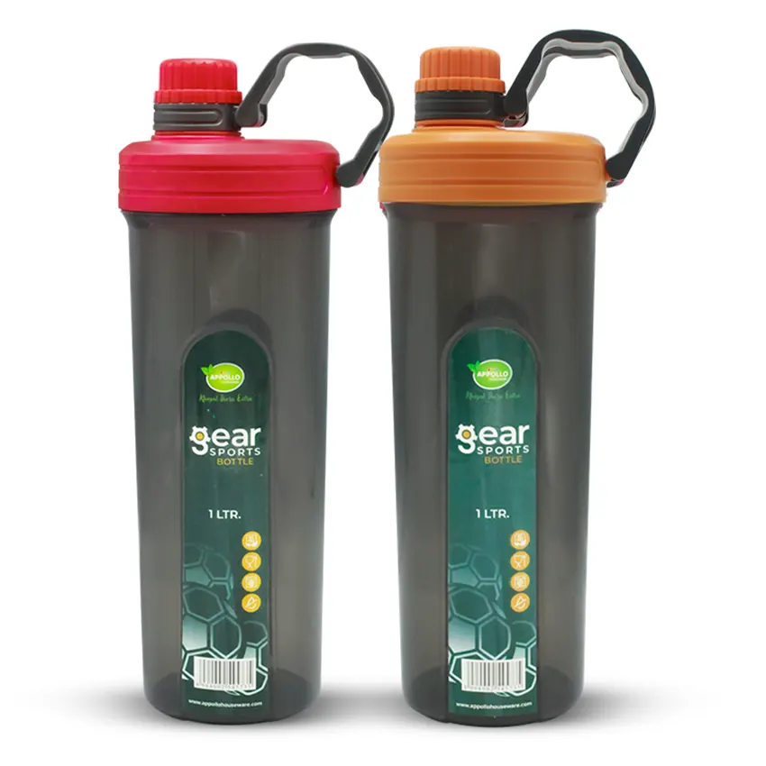 Gear Sports Water Bottle Large Pack of 2 - (1Ltr) - Image 7