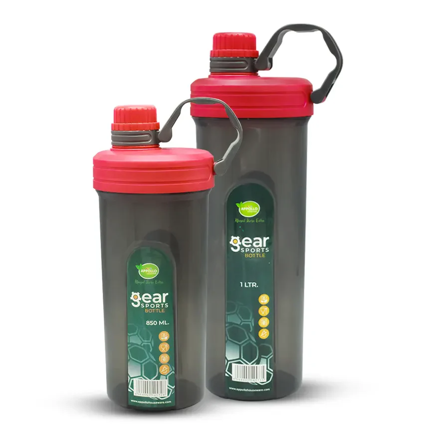 Gear Sports Water Bottle Pack of 2 - (850ml & 1Ltr) - Image 5
