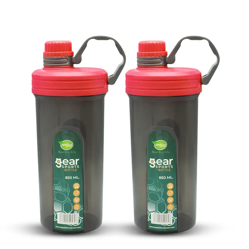 Gear Sports Water Bottle Small Pack of 2 - (850ml) - Image 2