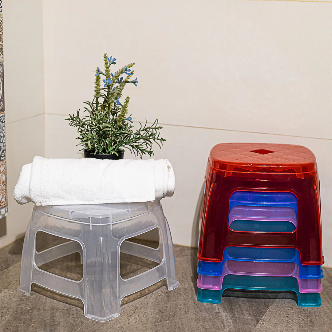 Glow Bath Stool Transparent - Image 4