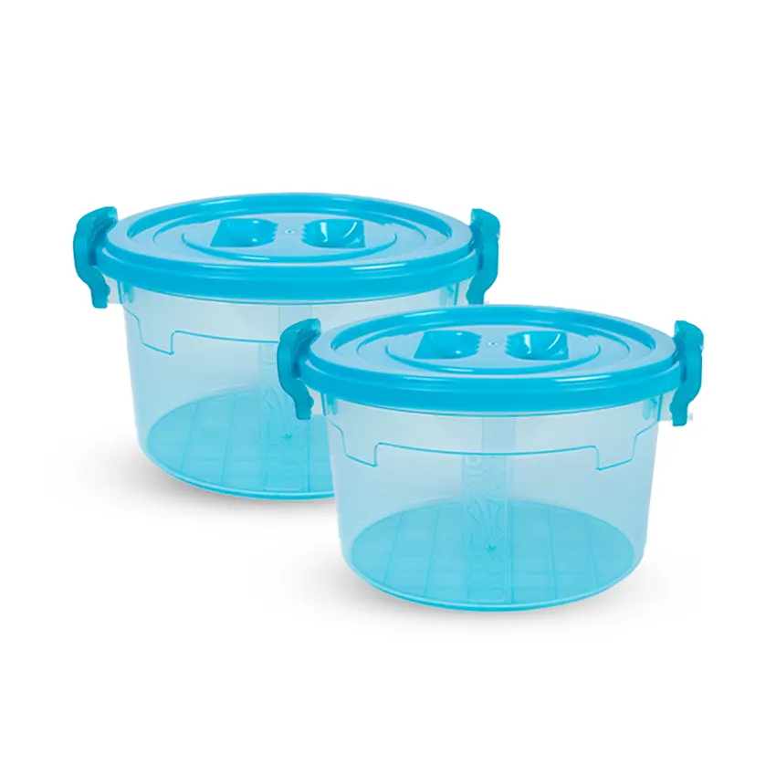 Handy Mini Food Storage Container Large Pack of 2 - (9000ml) - Image 2
