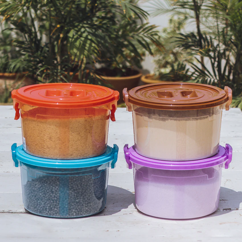 Handy Mini Food Storage Container Large Pack of 2 - (9000ml) - Image 3