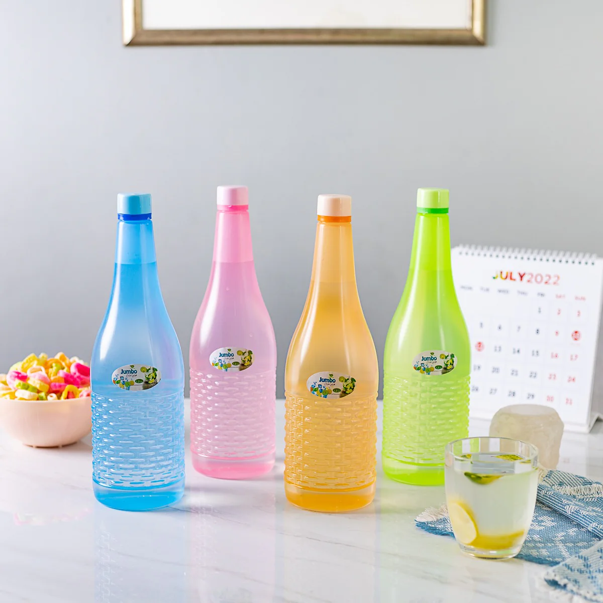 Jumbo Water Bottle Pack of 2 - (1.2Ltr) - Image 4