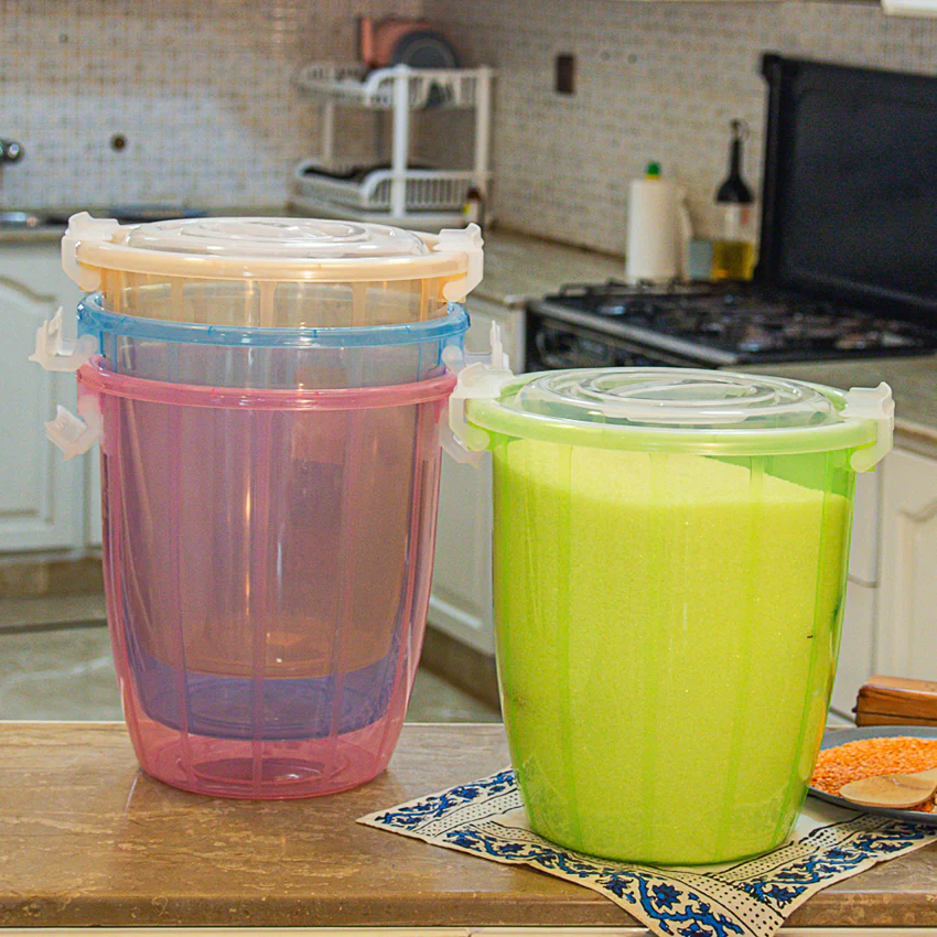 Opal Food Storage Container Large Pack of 2 - (16Ltr) Transparent - Image 3