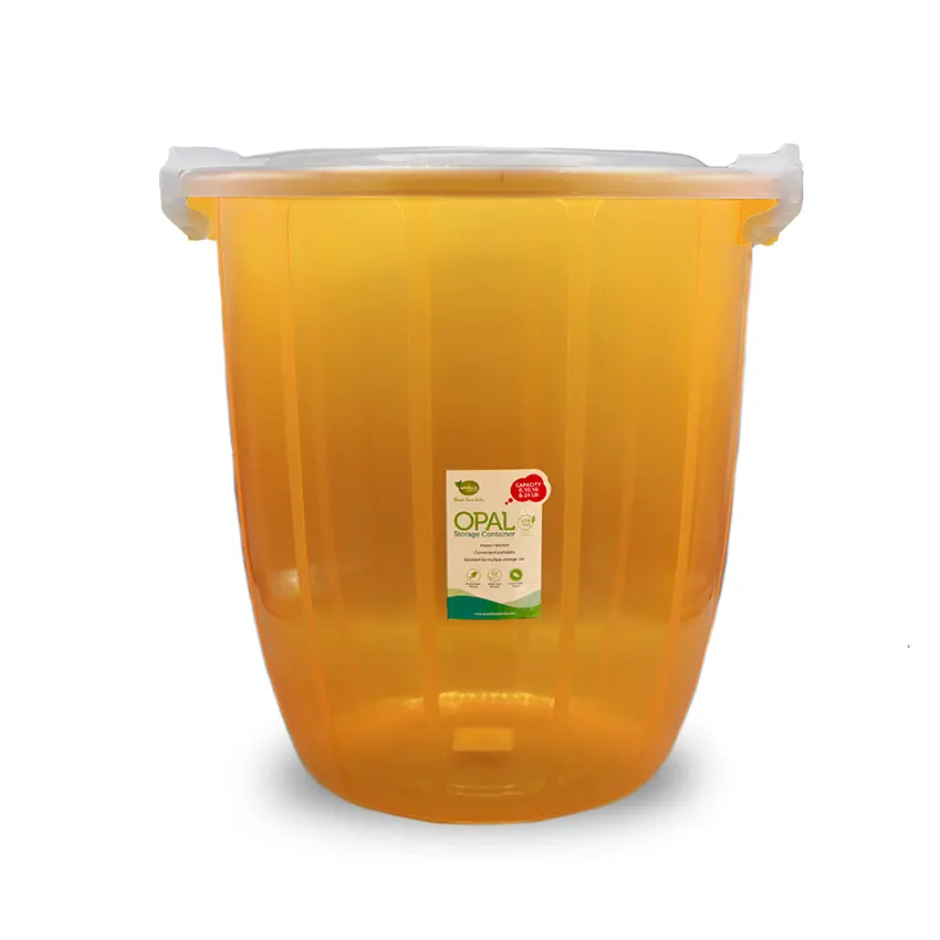 Opal Food Storage Container XL Pack of 2 - (24Ltr) Transparent - Image 3