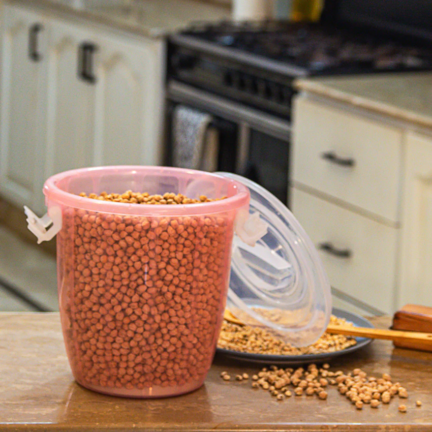 Opal Food Storage Container Small Pack of 2 - (6Ltr) Transparent - Image 3
