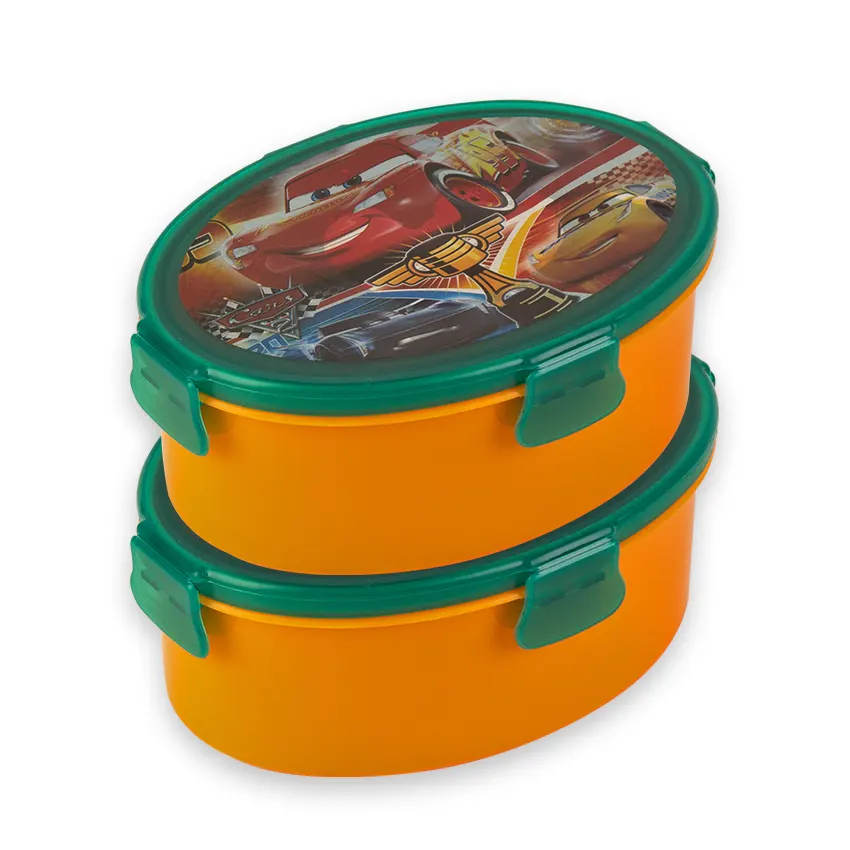 Oval Lunch Box Pack of 2 - (500ml) - Image 2