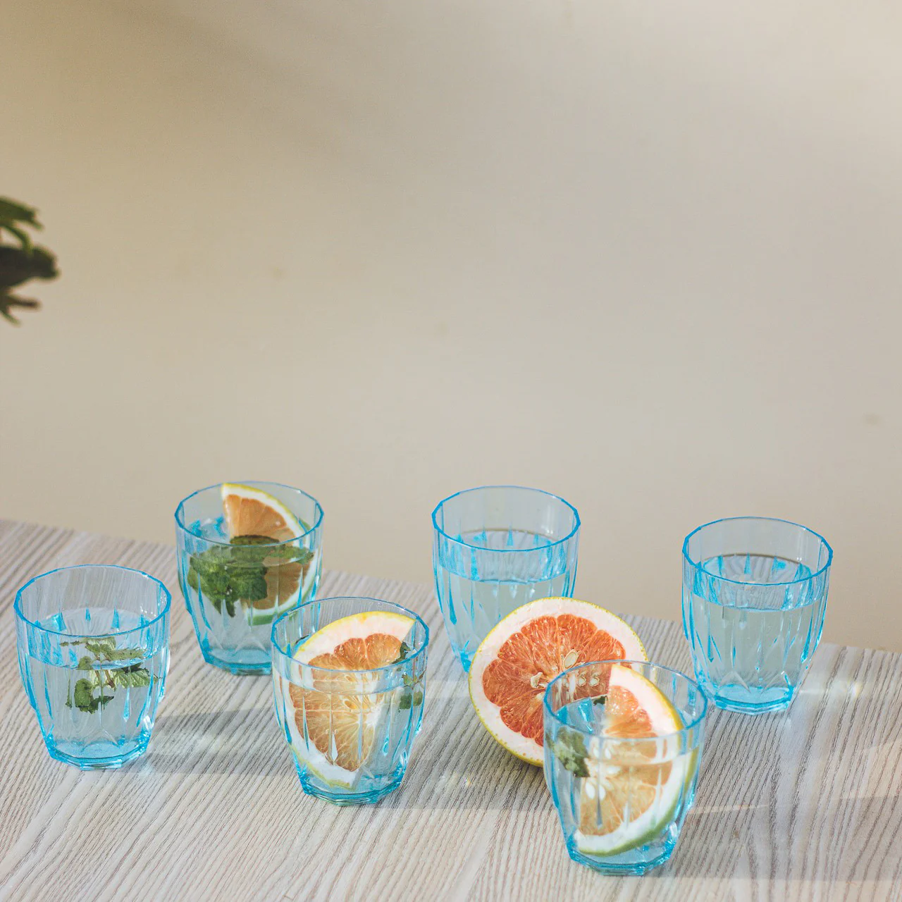 Party Acrylic Glass M-10 Pack of 6 - (250ml) - Image 3