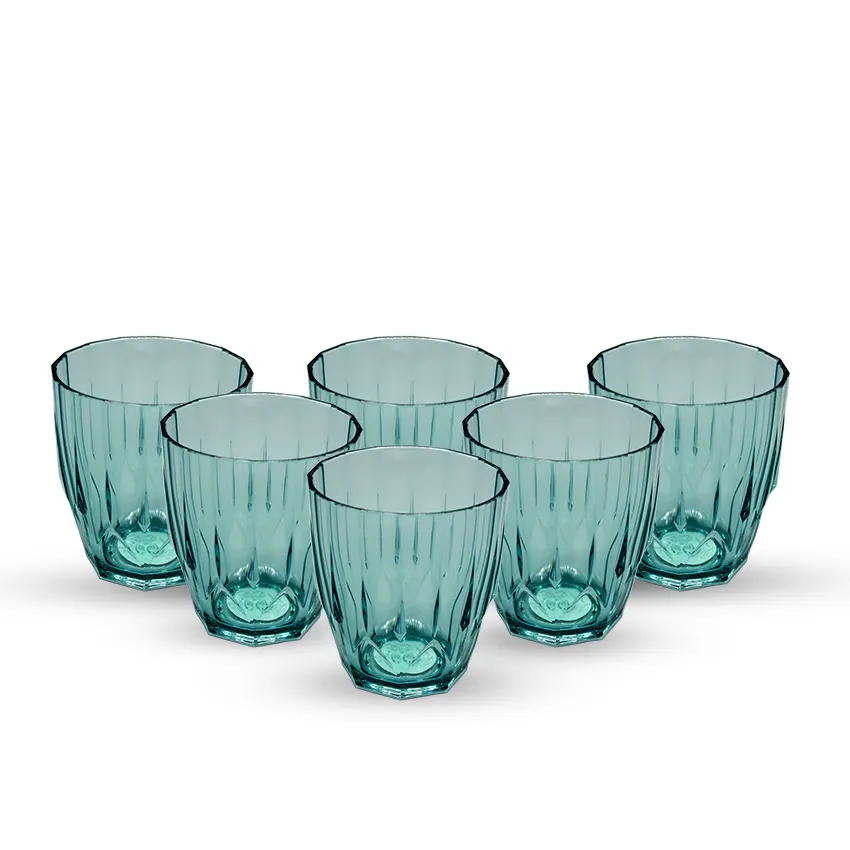 Party Acrylic Glass M-10 Pack of 6 - (250ml) - Image 4