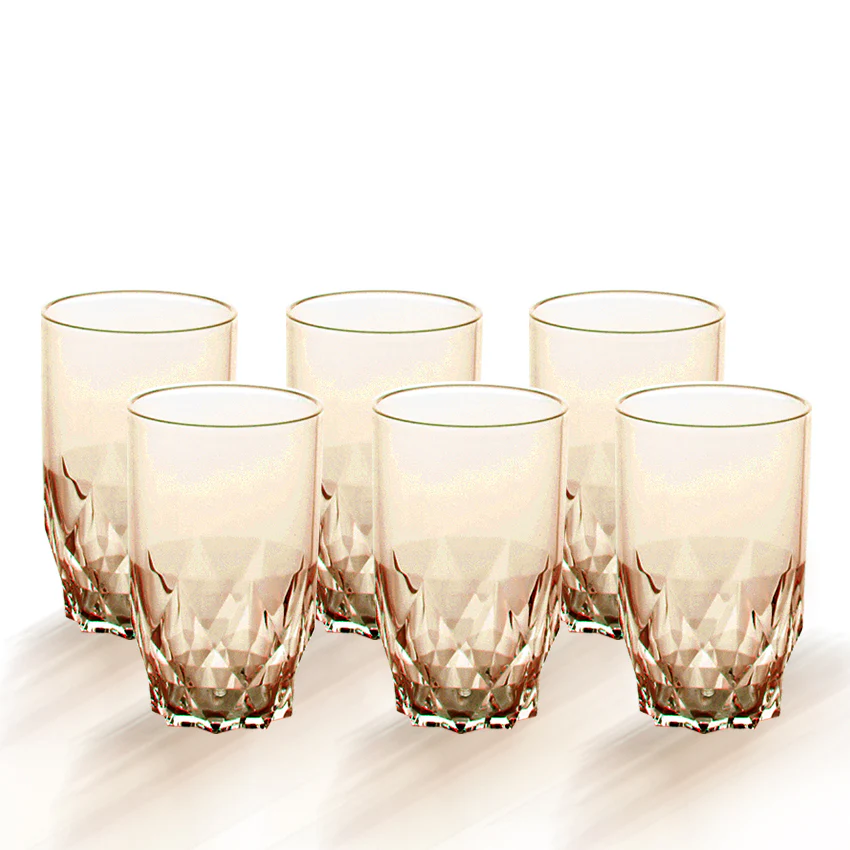 Party Acrylic Glass M-11 Pack of 6 - (250ml) - Image 4