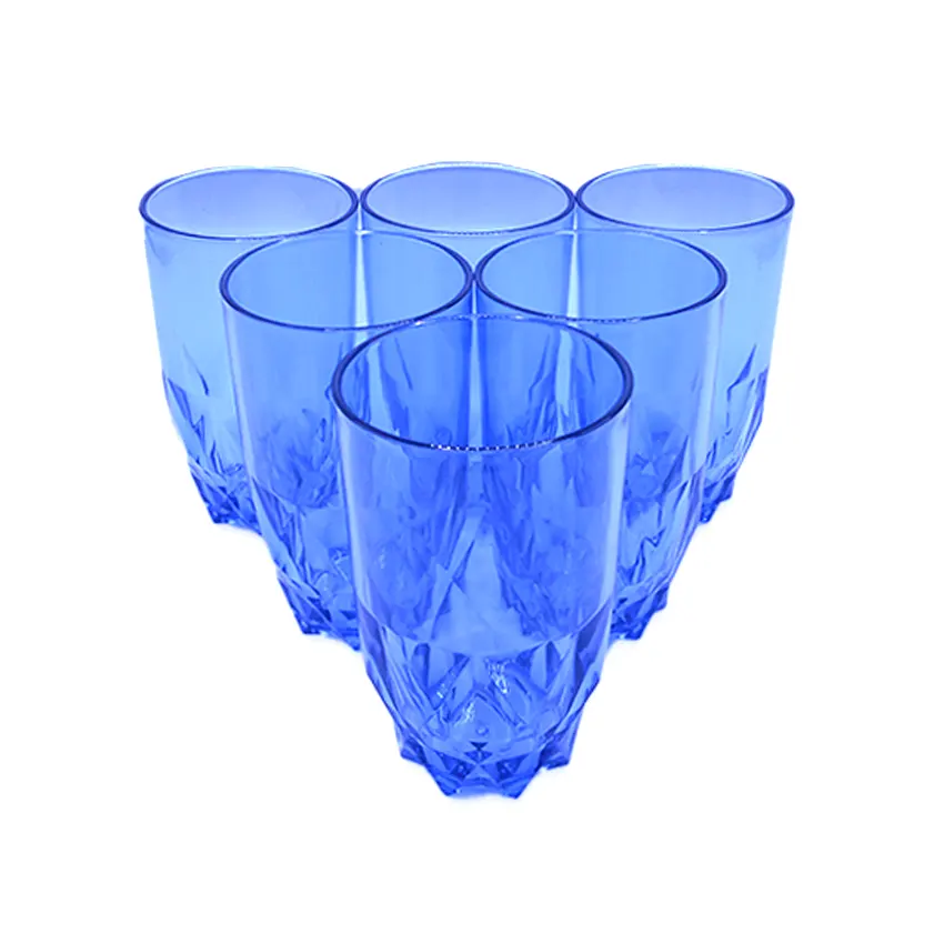 Party Acrylic Glass M-11 Pack of 6 - (250ml) - Image 6