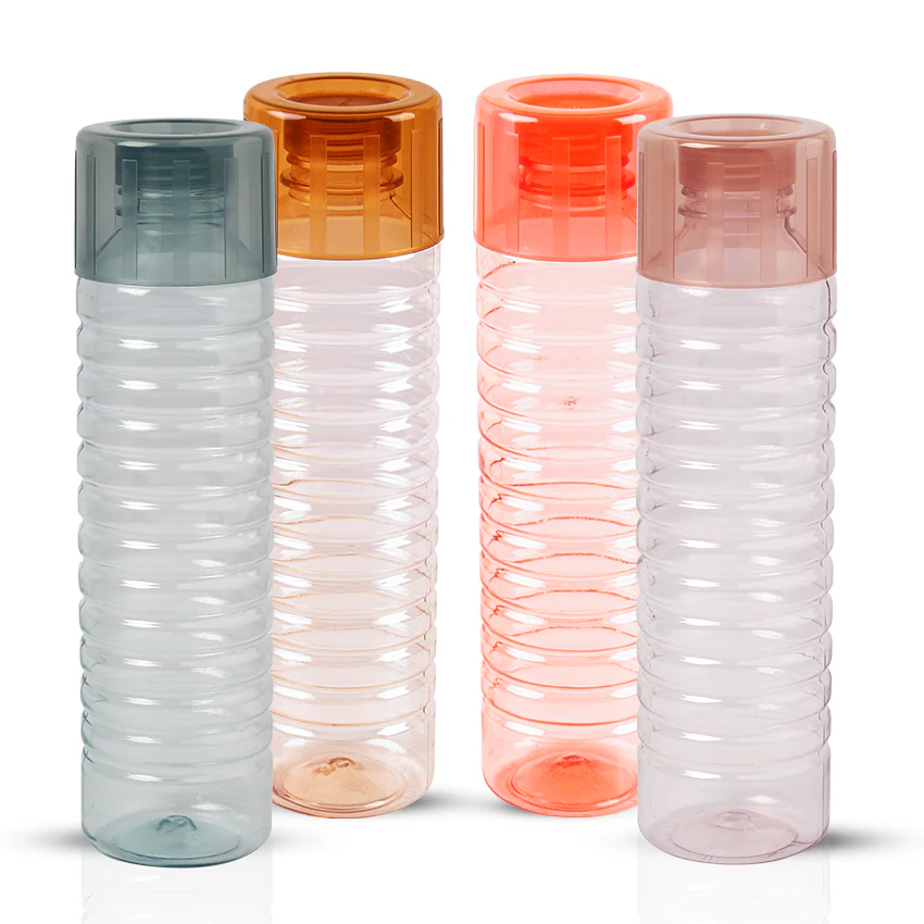 Platinum Water Bottle M-1 Pack of 4 - (1000ml)