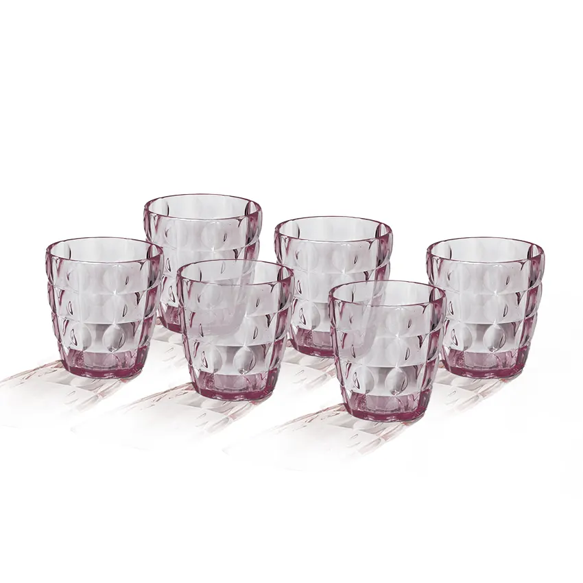 Real Acrylic Glass M-1 Pack of 6 - (400ml) - Image 3