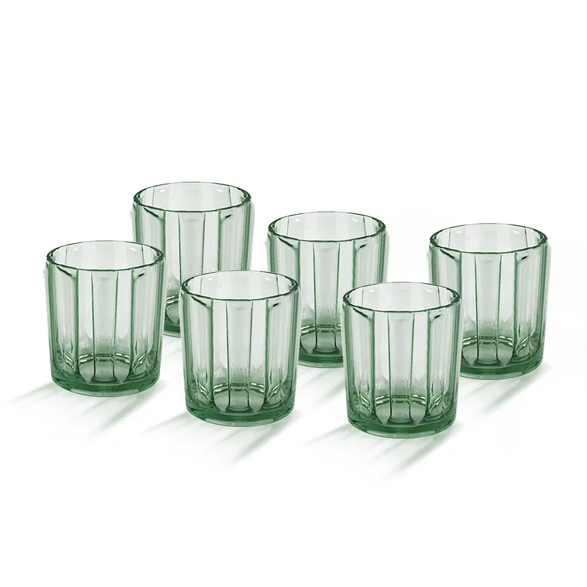 Real Acrylic Glass M-3 Pack of 6 - (400ml) - Image 3