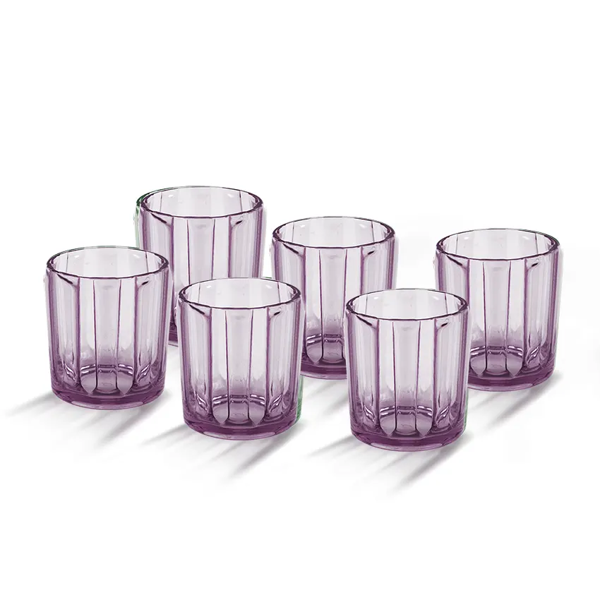 Real Acrylic Glass M-3 Pack of 6 - (400ml) - Image 4