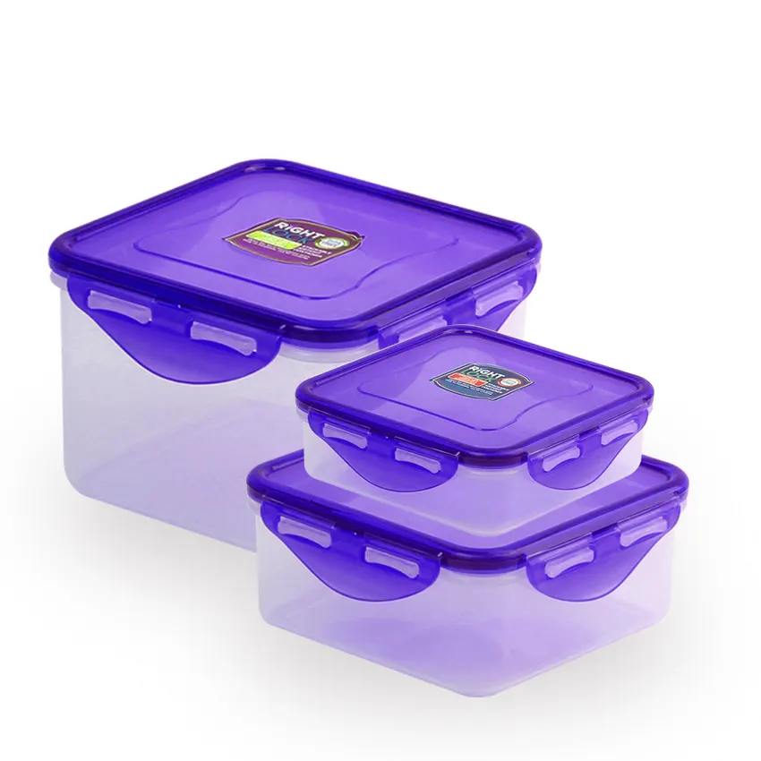 Right Lock Food Keeper Pack of 3 - (S/M/L)