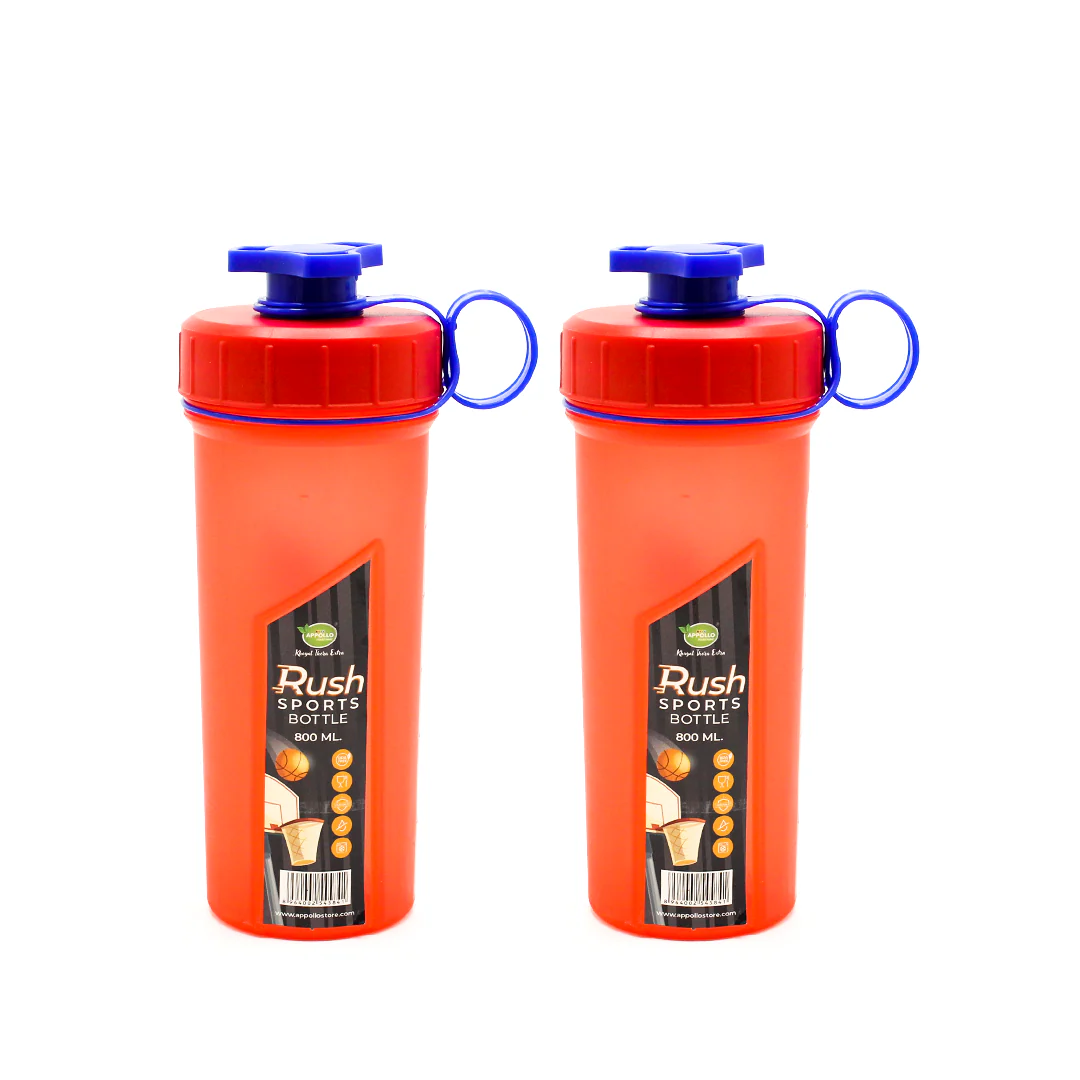 Rush Sports Water Bottle Small Pack of 2 - (800ml) - Image 4