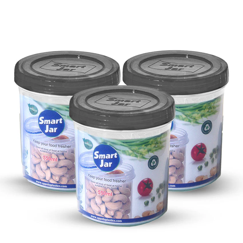 Smart Jar Pack of 3 Medium (550ml) - Image 6