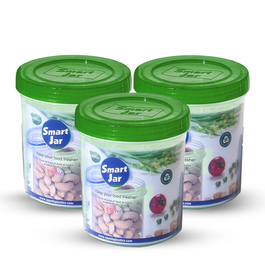 Smart Jar Pack of 3 Medium (550ml) - Image 7