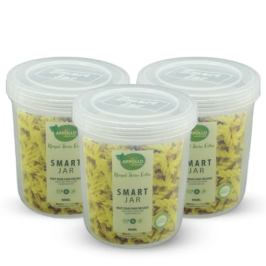 Smart Jar Pack of 3 Large - (900ml) - Image 6