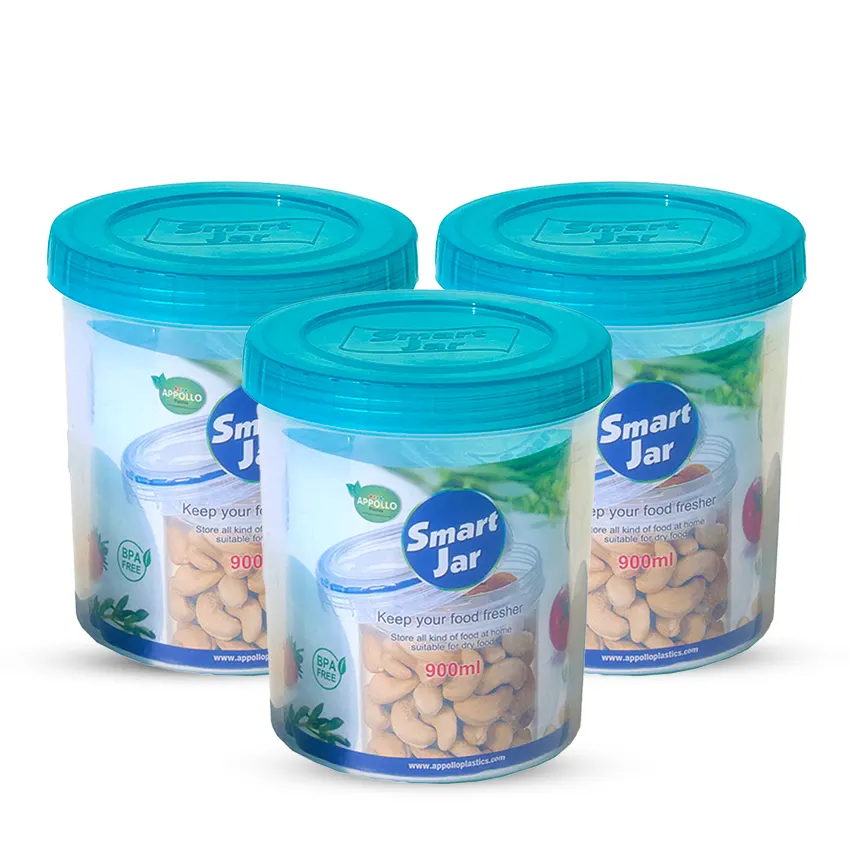 Smart Jar Pack of 3 Large - (900ml) - Image 7